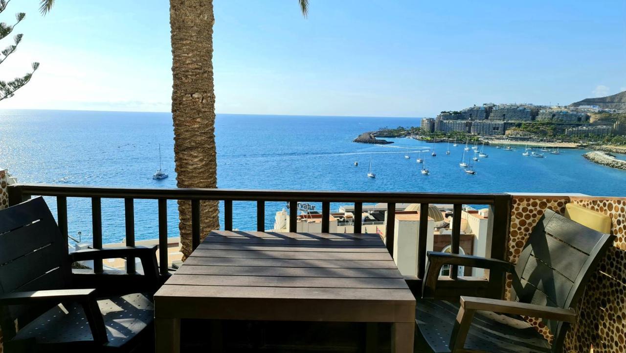 Deluxe Seaview-Sunsets !Transfe-R Inc! Pool,2Aircond,2Tv65",600Mb Dishwasher,,2 Beaches,Anfi-View Apartment Patalavaca Exterior photo